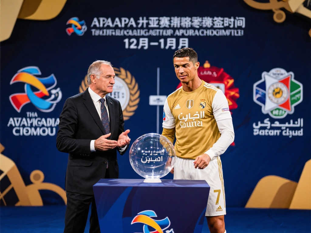 亚冠淘汰赛抽签日期公布，C罗领衔球队剑指冠军