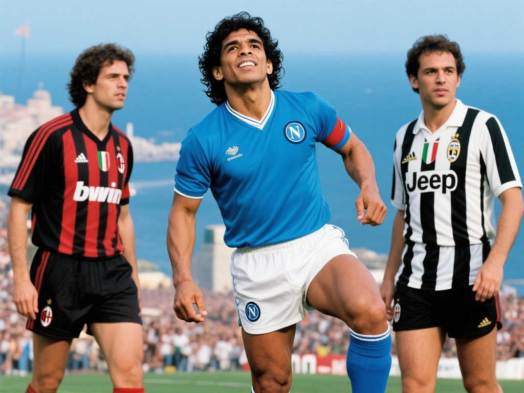 马拉多纳在意甲的传奇征程