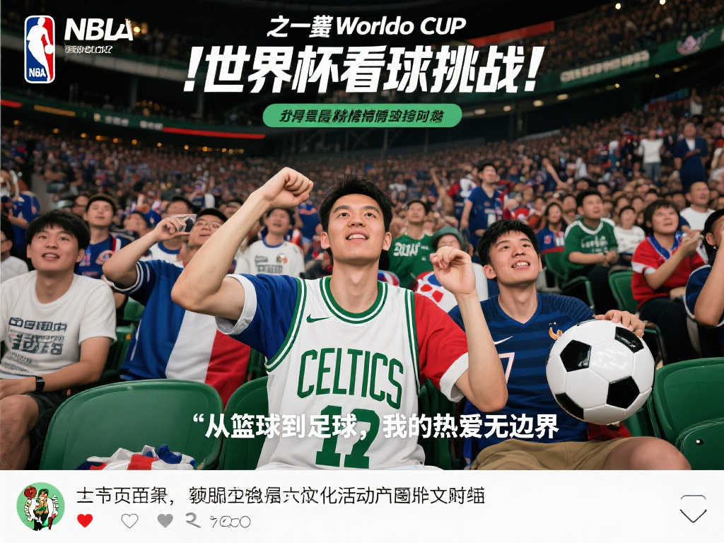 NBA中国粉丝掀起‘世界杯观赛热潮’，互动热情高涨